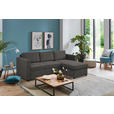 ECKSOFA Taupe, Dunkelbraun Webstoff  - Taupe/Dunkelbraun, KONVENTIONELL, Kunststoff/Textil (230/155cm) - Carryhome