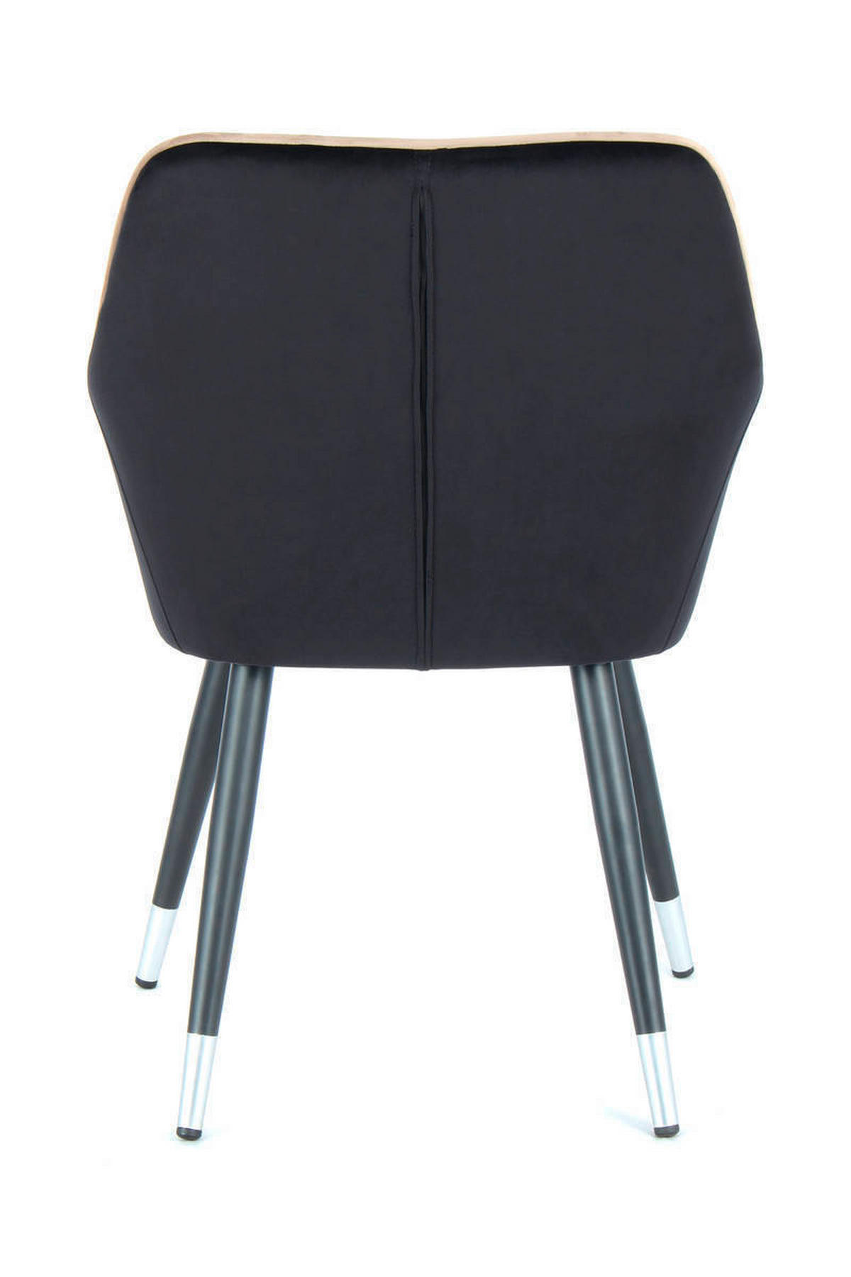 ARMLEHNSTUHL  in Stahl  - Schwarz/Grau, LIFESTYLE, Kunststoff/Metall (58,8/86/61cm) - Kayoom