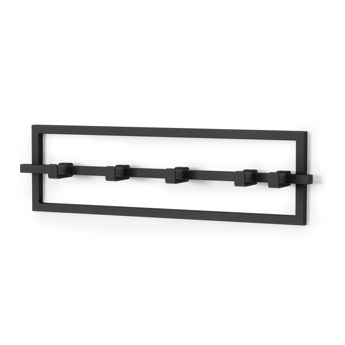 GARDEROBA ZIDNA   crna  metal  - crna, Basics, metal (53/15/6cm) - Umbra
