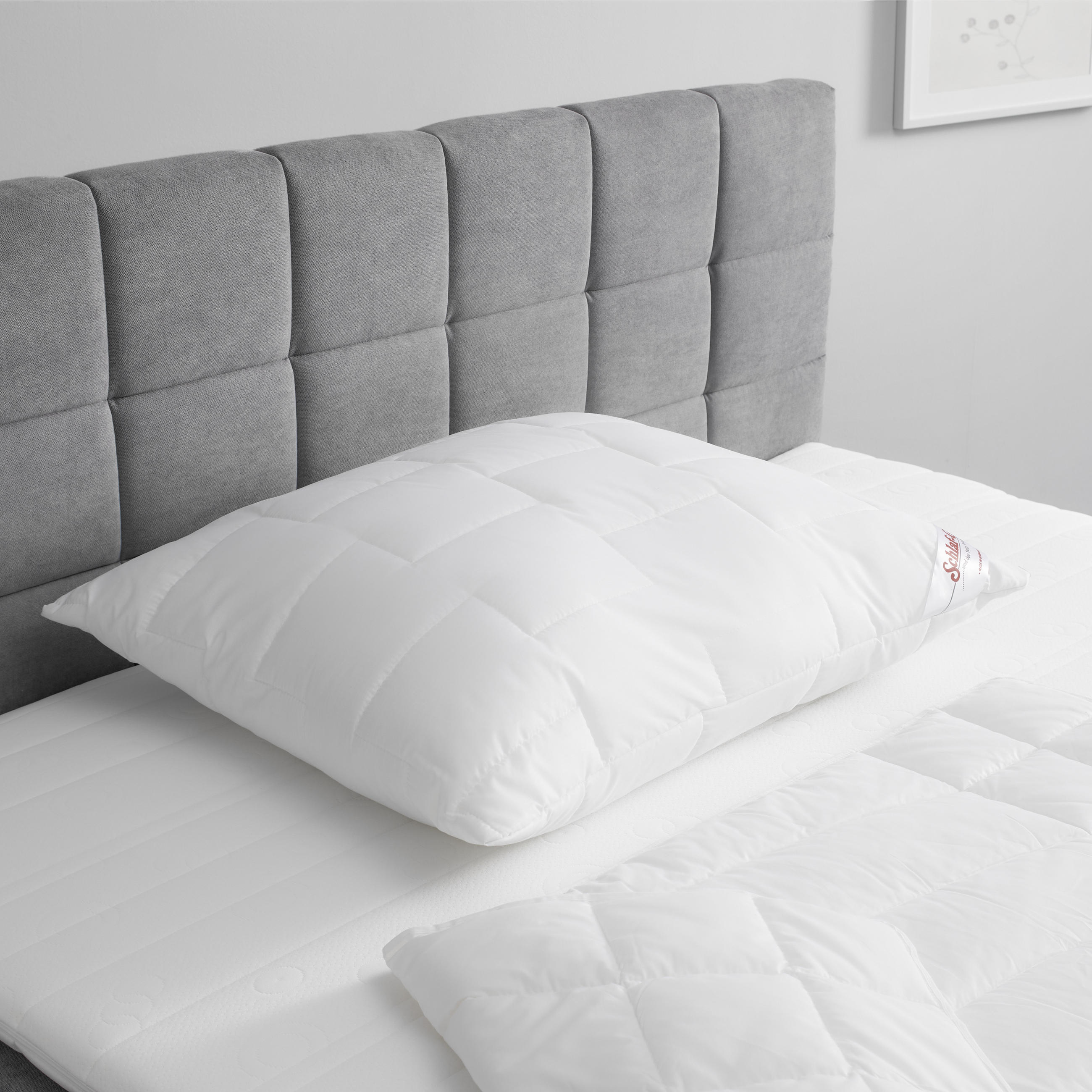 KOPFPOLSTER 70/90 cm   - Weiß, KONVENTIONELL, Textil (70/90cm) - FAN