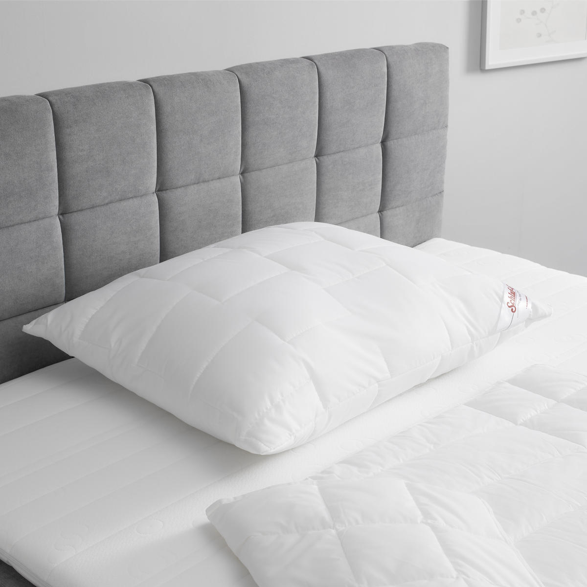 KOPFPOLSTER 70/90 cm   - Weiß, KONVENTIONELL, Textil (70/90cm) - FAN