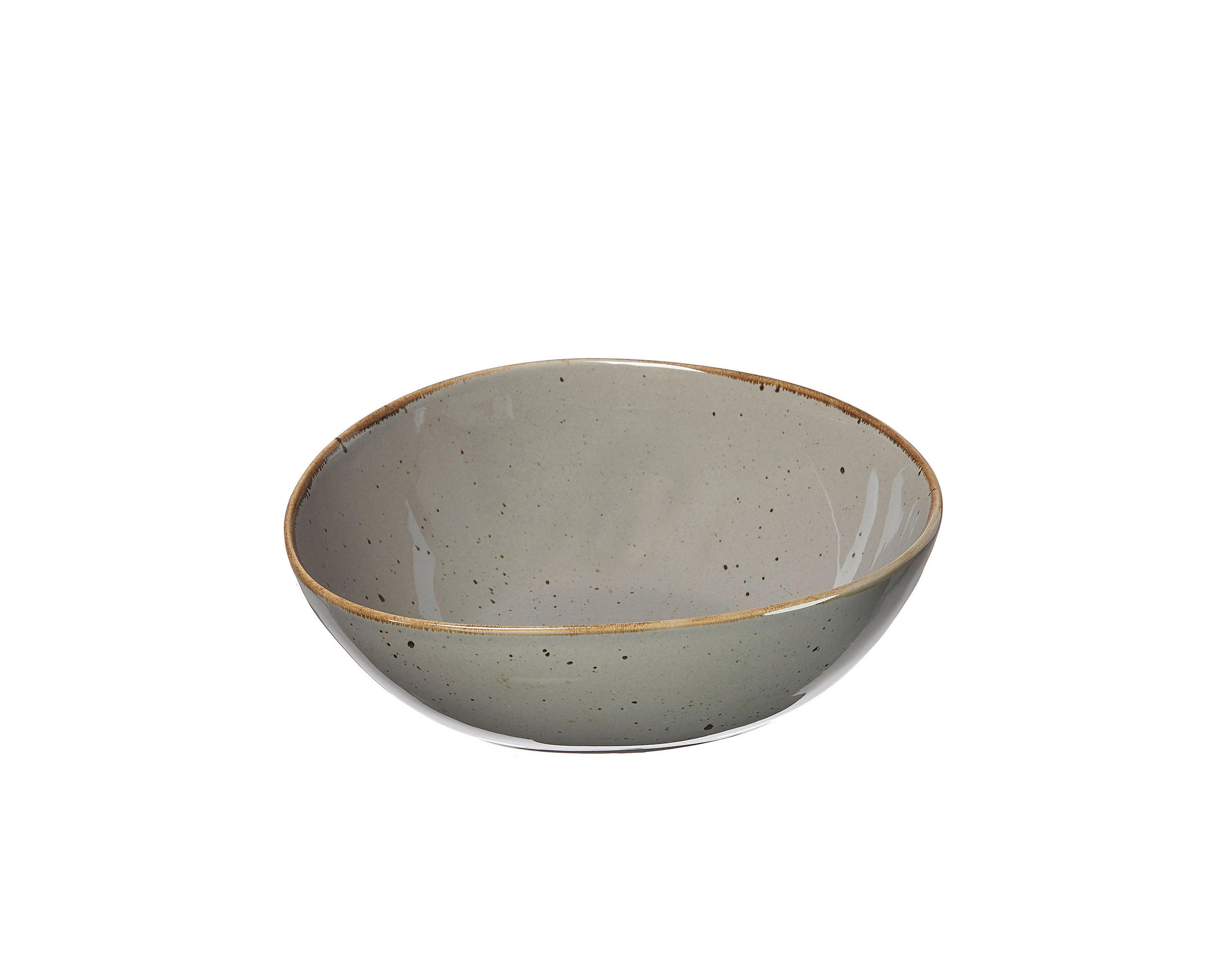 SCHÜSSEL Taste   - Taupe, Basics, Keramik (20,5/16,5cm) - Ritzenhoff Breker