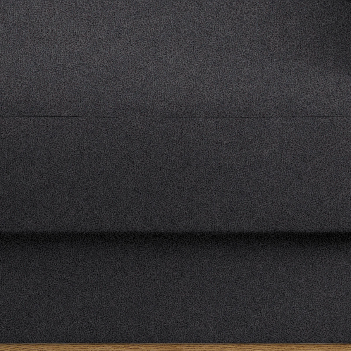 ECKSOFA in Lederlook, Mikrofaser Platinfarben  - Platinfarben/Schwarz, Konventionell, Holz/Textil (167/234cm) - MID.YOU