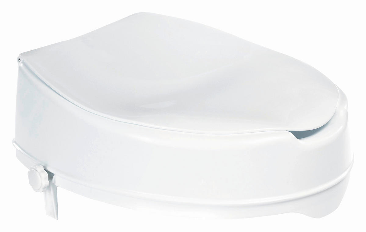 WC ÜLŐKE MAGASÍTÓ - fehér, Basics, műanyag (36/10/40cm) - Sadena