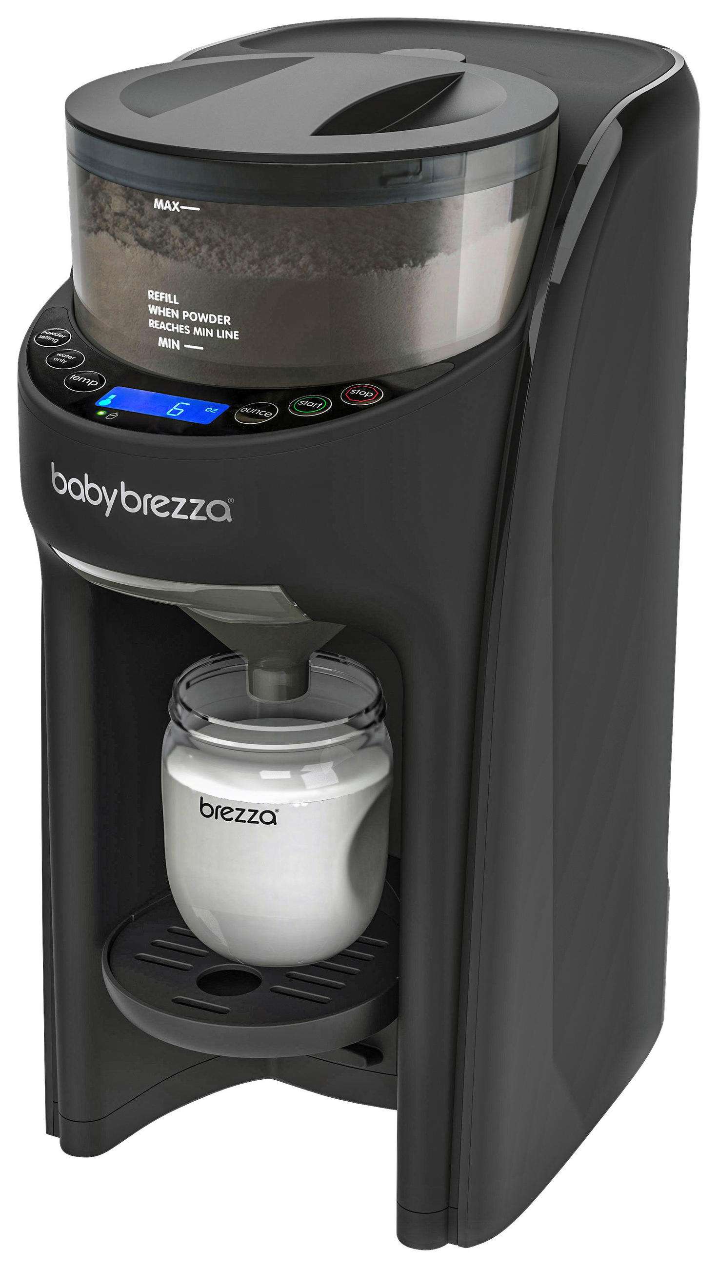 Baby Brezza Babynahrungszubereiter Formula Pro Advanced Schwarz 18.9x38.6x29.6 cm