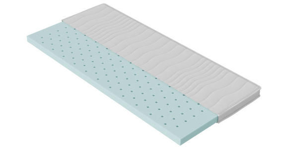 TOPPER 90/200 cm Höhe ca. 6 cm - Weiß, Basics, Textil (90/200cm) - Dieter Knoll