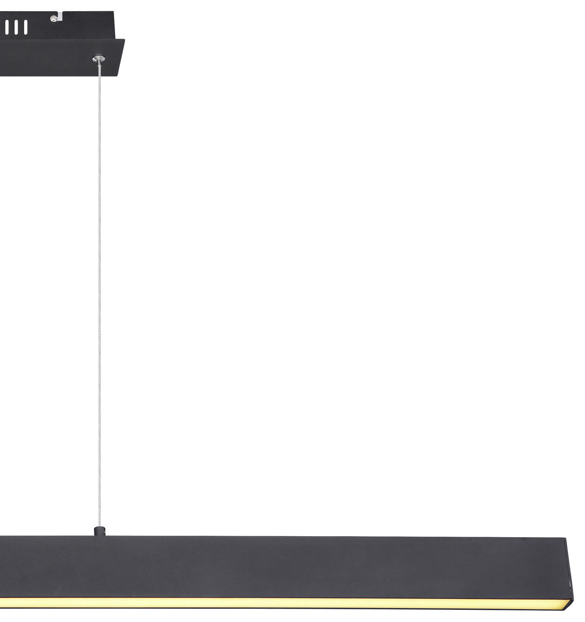 LED SVJETILJKA VISEĆA    121/8/120 cm    VERENA  - bijela/crna, Design, metal/plastika (121/8/120cm) - Globo