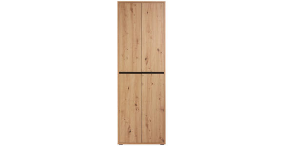 SCHUHSCHRANK 70/210/34 cm  - Eichefarben, KONVENTIONELL, Holzwerkstoff (70/210/34cm) - Xora