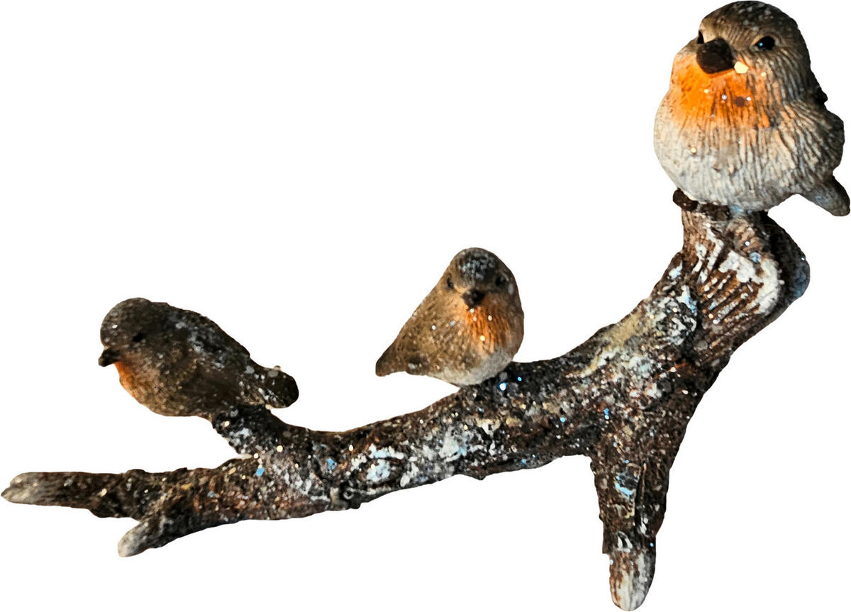 DEKOVOGEL - Braun, LIFESTYLE, Kunststoff (30/10,5/21cm) - X-Mas