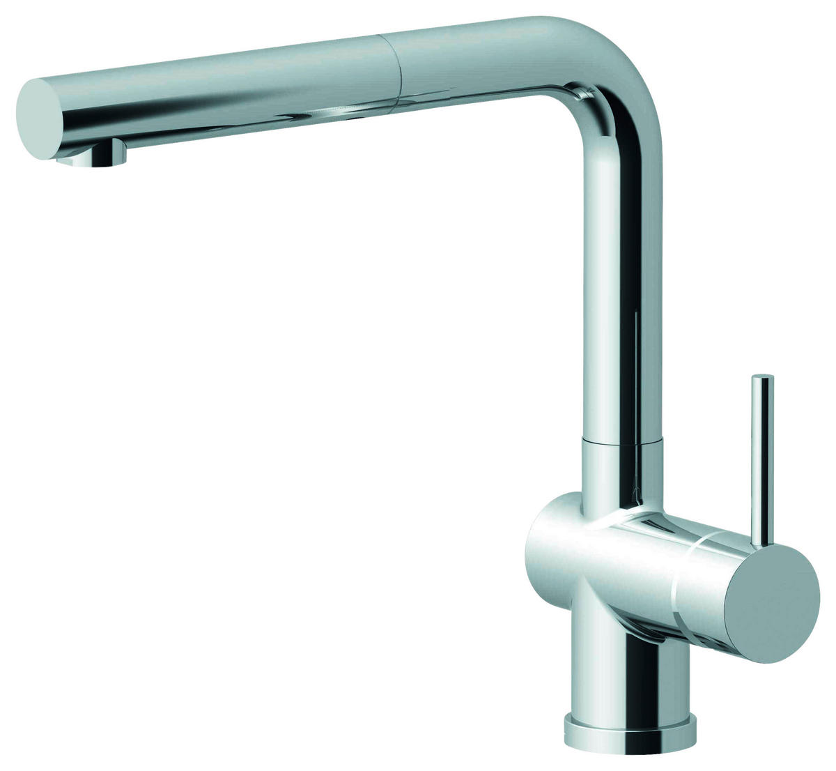 KÜCHENARMATUR 45009-00  - Chromfarben, Basics, Metall (12/26/28,3cm)