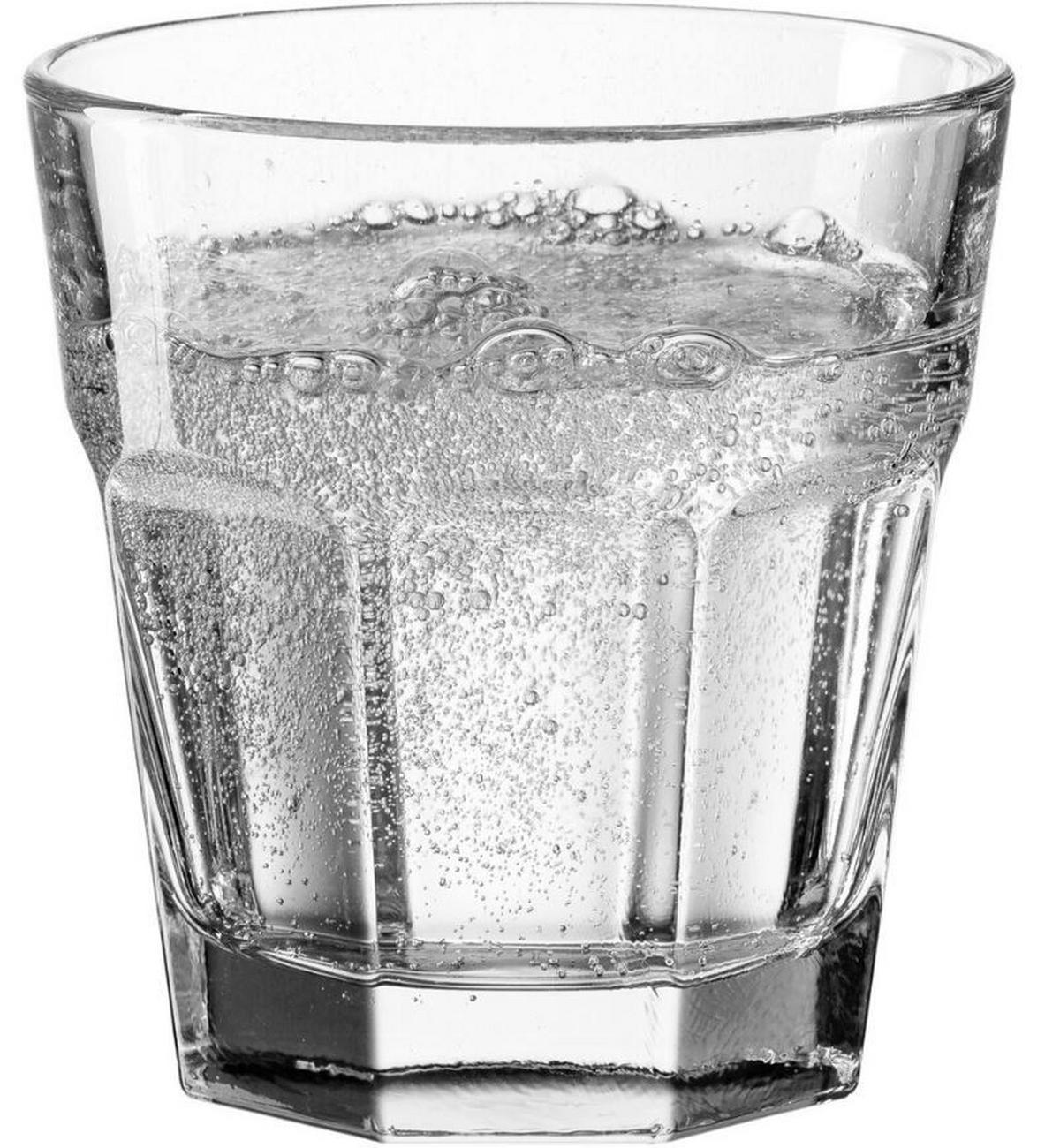 TRINKGLAS ROCK 265 ml  - Klar, Basics, Glas (8,5/9/8,5cm) - Leonardo