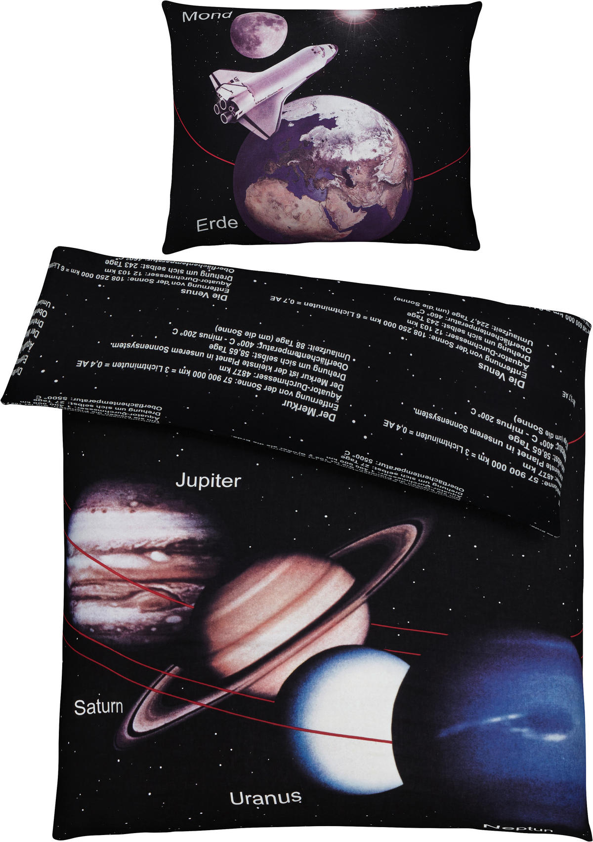 JUGENDBETTWÄSCHE 140/200 cm  - Multicolor, KONVENTIONELL, Textil (140/200cm)