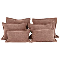 ZIERKISSENSET   70-50/60-25/10 cm  - Terracotta, Modern, Textil (70-50/60-25/10cm) - MID.YOU