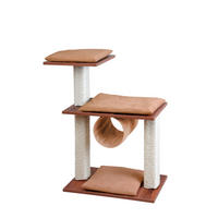 KRATZSTAMM COSY 21669.300 - Sandfarben/Walnussfarben, KONVENTIONELL, Holz/Textil (80cm)