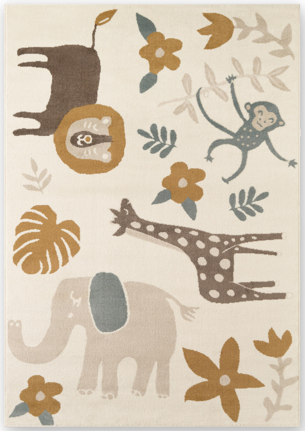 KINDERTEPPICH 120/170 cm Adventures  - Multicolor/Creme, Design, Kunststoff/Textil (120/170cm)