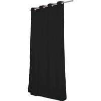 WÄRMESCHUTZVORHANG Verdunkelung  - Anthrazit, Design, Textil (145/260cm)