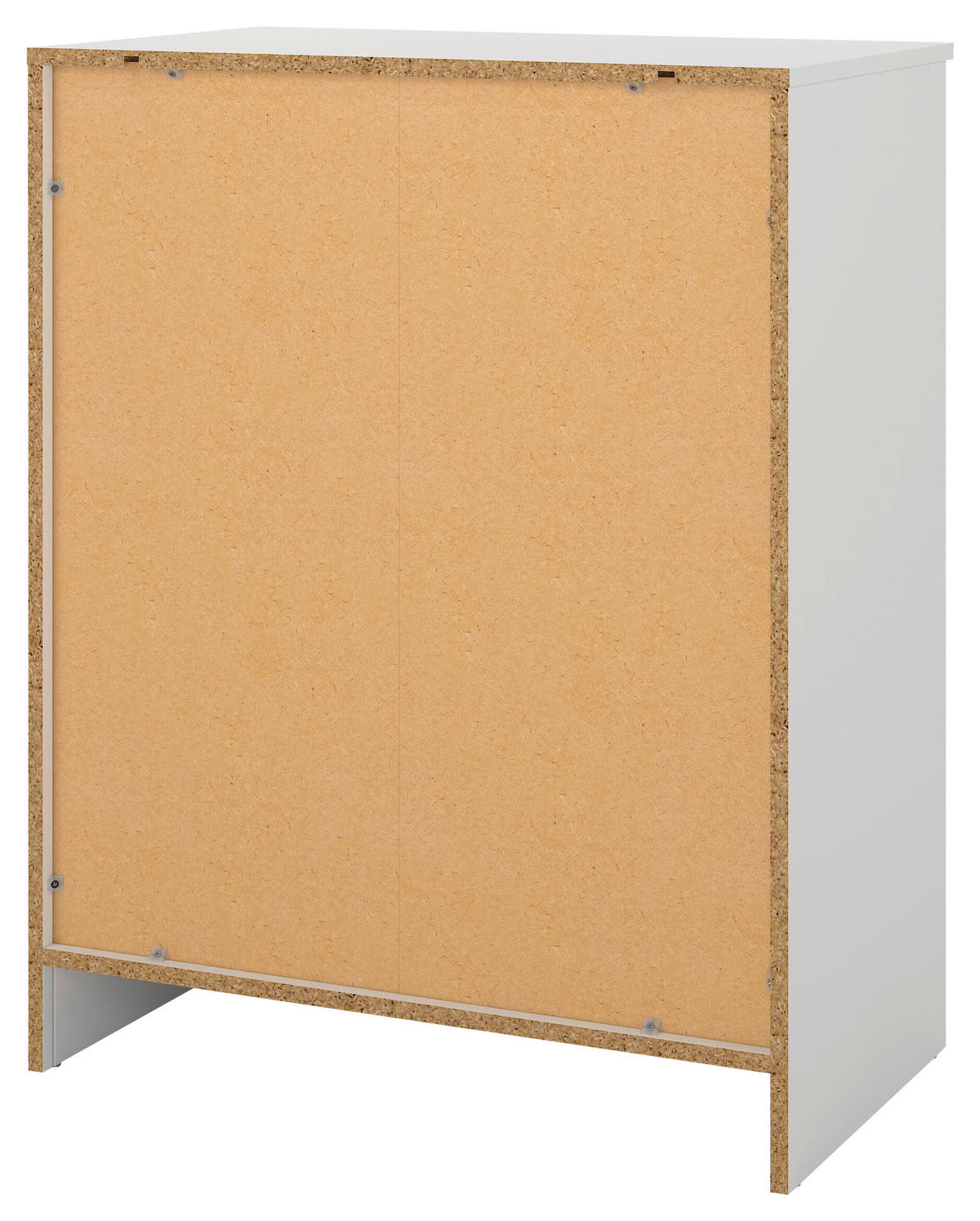 KOMODA, bílá, 70,2/88,95/41,5 cm - bílá/barvy stříbra, Moderní, kov/kompozitní dřevo (70,2/88,95/41,5cm) - MID.YOU