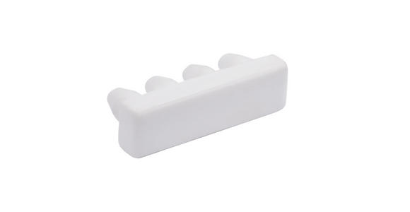 ENDSTÜCK - Weiß, Basics, Metall (2,5/1/0,7cm) - Homeware