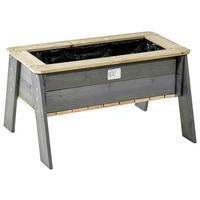 HOCHBEET EXIT L Holz  - Grau, KONVENTIONELL, Holz (94/68/50cm) - EXIT Toys