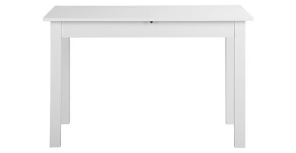 ESSTISCH in Holzwerkstoff 120/70/76,5 cm  - Weiß, Design, Holzwerkstoff (120/70/76,5cm) - Carryhome