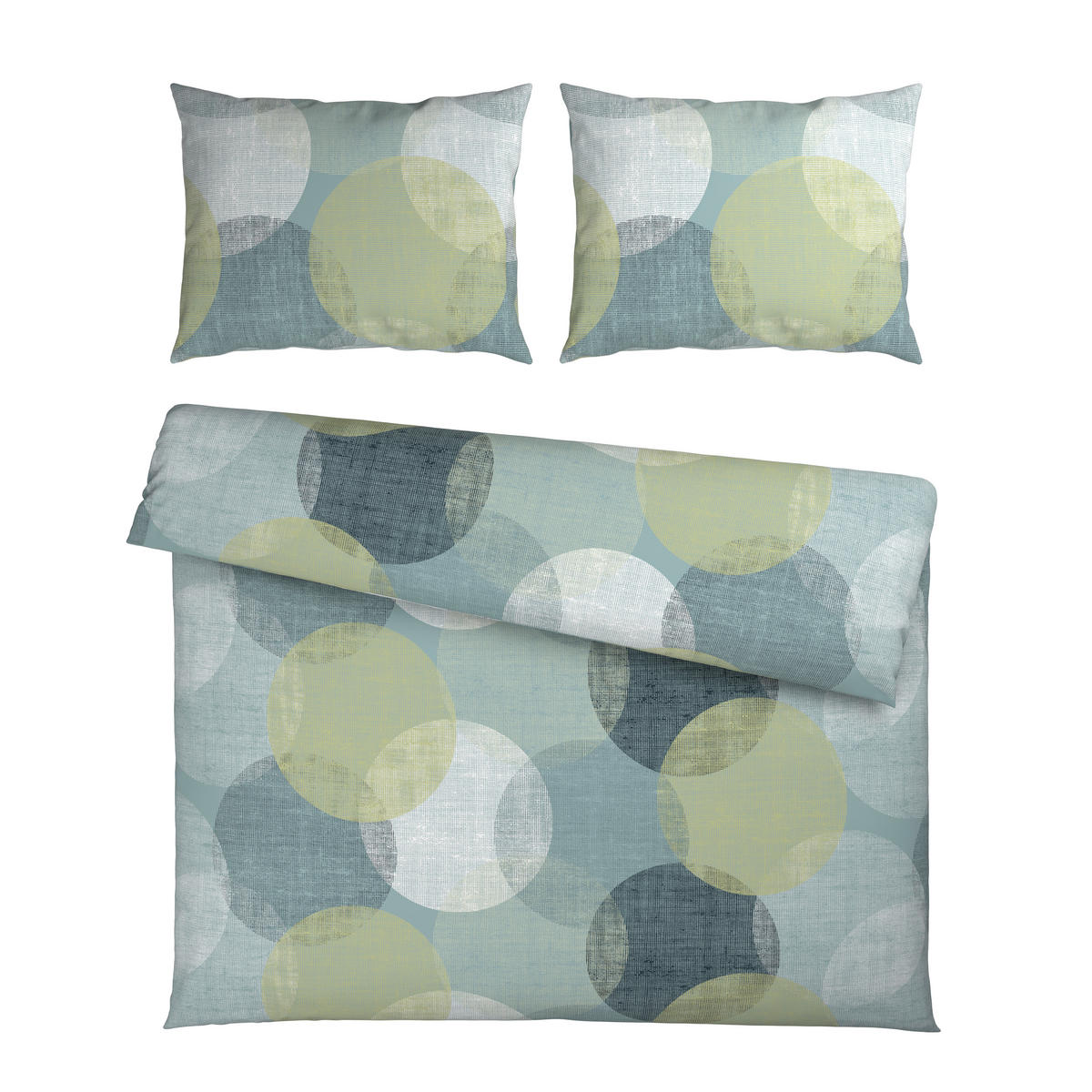 BETTWÄSCHE Flanell 200/200 cm  - Türkis, Textil (200/200cm) - Esposa