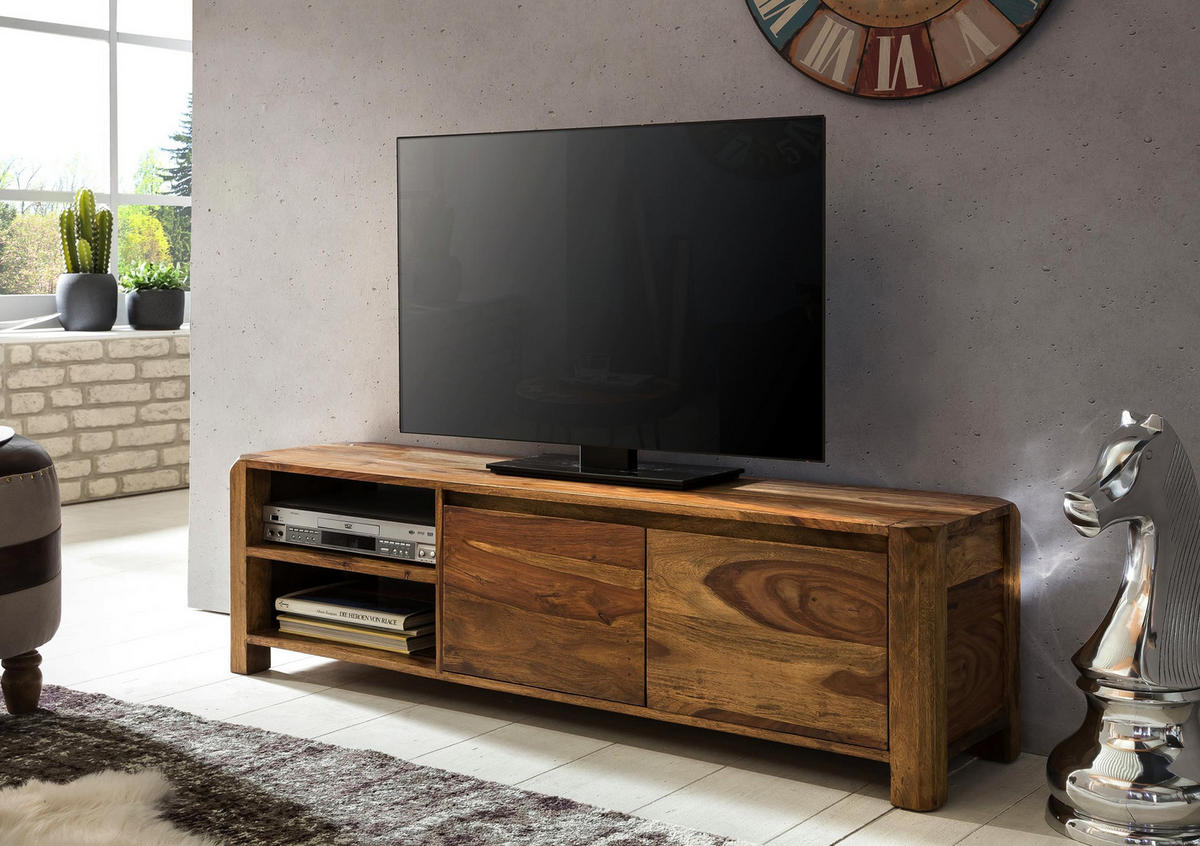 Lowboard Boha  in 140/40/35 cm  - Sheeshamfarben, KONVENTIONELL, Holz (140/40/35cm) - MID.YOU