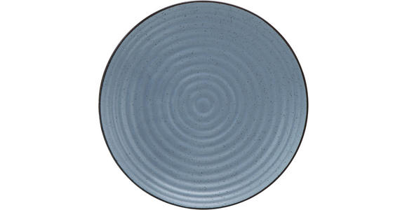 SPEISETELLER FARMHOUSE 27 cm - Blau, Design, Keramik (27cm) - Landscape