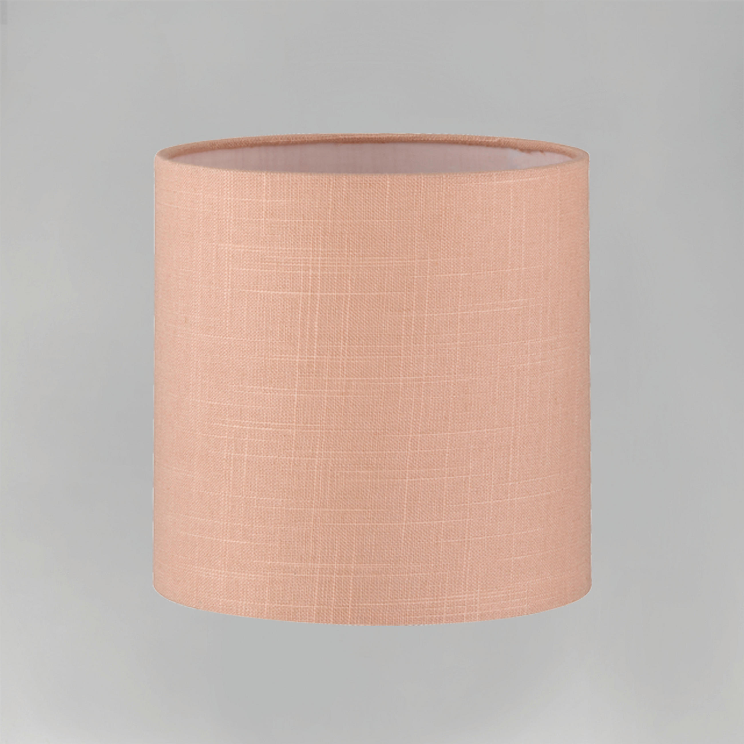 LAMPSKÄRM Modular M 18/18 cm   - vit/rosa, Basics, textil (18/18cm) - Fischer & Honsel