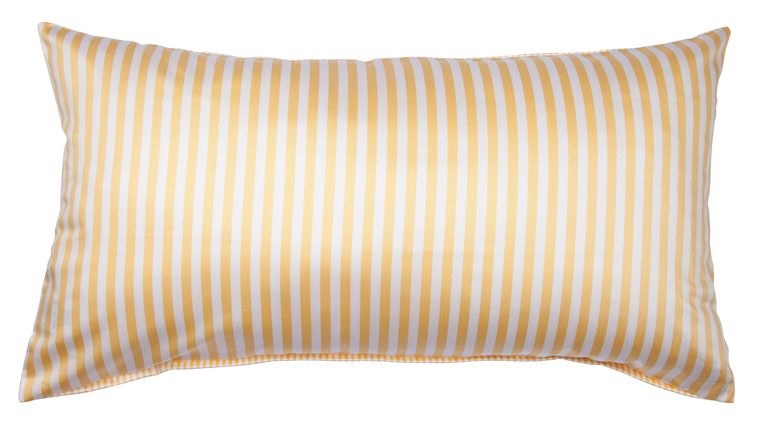 KISSENHÜLLE Giorgio 40/80 cm  - Hellgelb/Weiß, KONVENTIONELL, Textil (40/80cm) - Janine