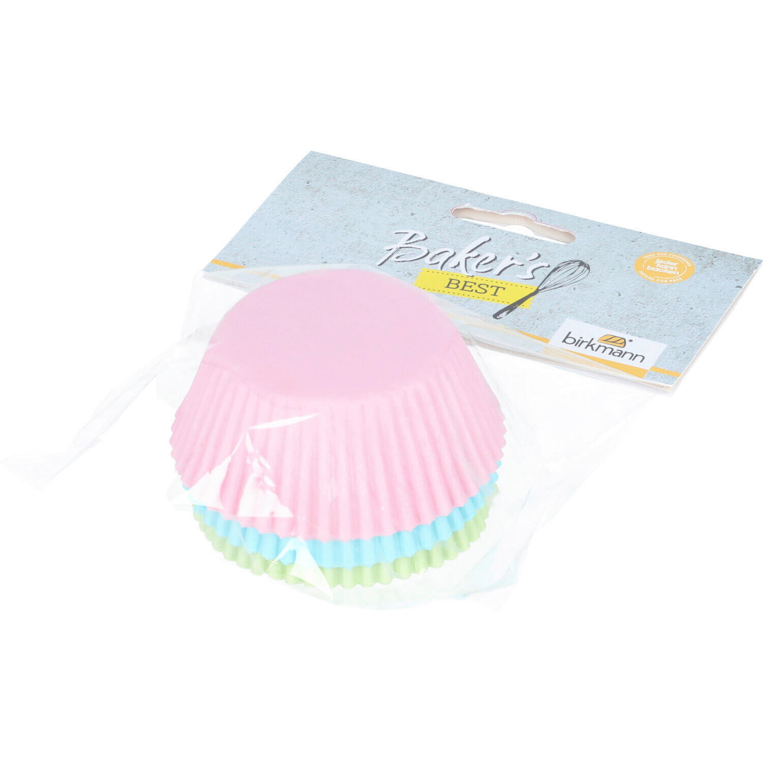 Muffinsformar 75-pack - multicolor, Basics, papper (7/3/7cm) - Birkmann