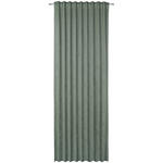 FERTIGVORHANG blickdicht  - Salbeigrün, KONVENTIONELL, Textil (140/245cm) - Esposa