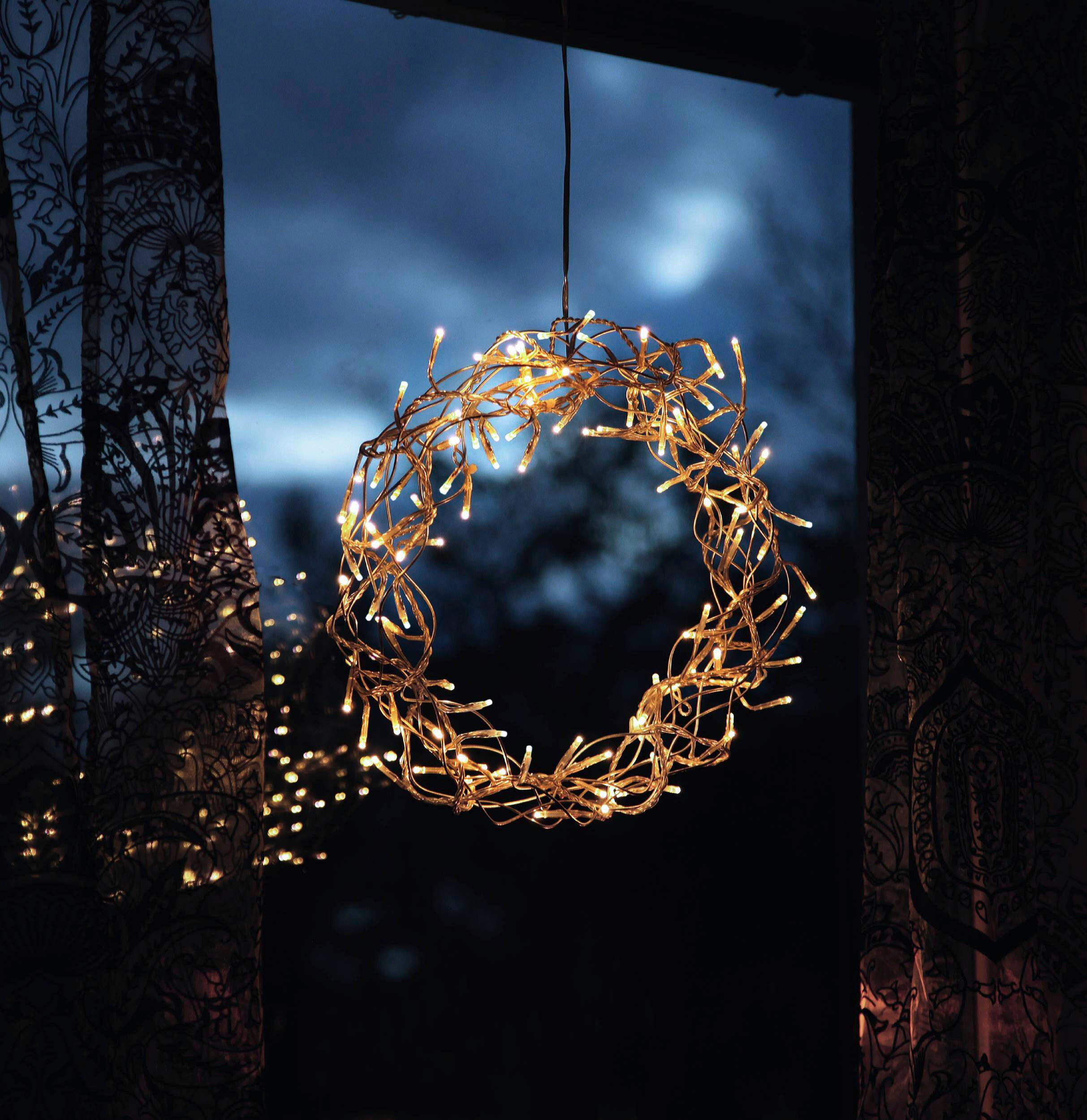 LED-DEKOLEUCHTE 60 cm  - Transparent/Silberfarben, Basics, Kunststoff/Metall (60cm) - Eglo
