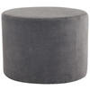 POUF Cord Grau 55/40/55 cm  - Grau, MODERN, Textil (55/40/55cm) - P & B