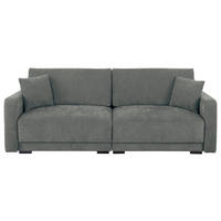 2-SITZER-SOFA in Chenille Grau  - Schwarz/Grau, Konventionell, Kunststoff/Textil (233/90/110cm) - MID.YOU