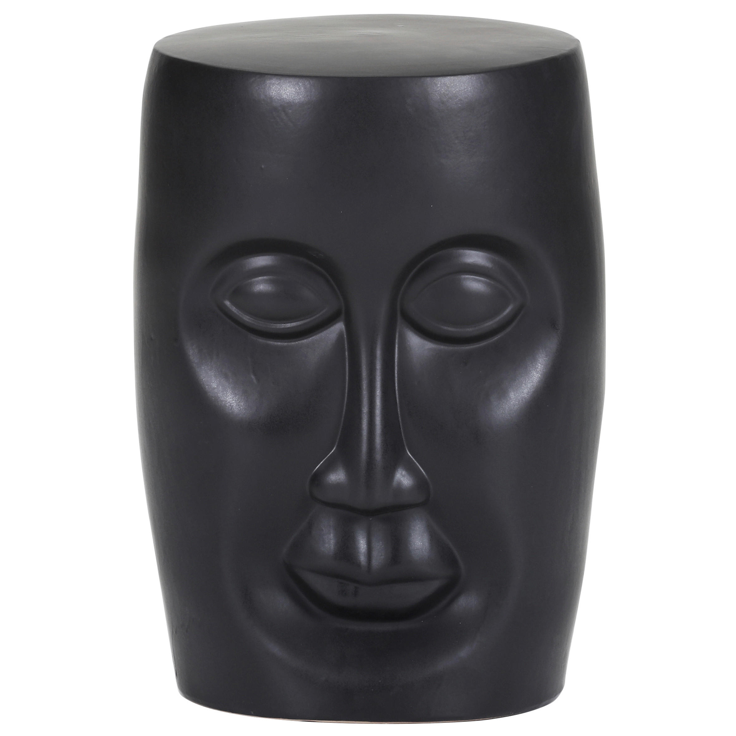 SIDOBORD i keramik 33/33/45 cm  - svart, Design, keramik (33/33/45cm)