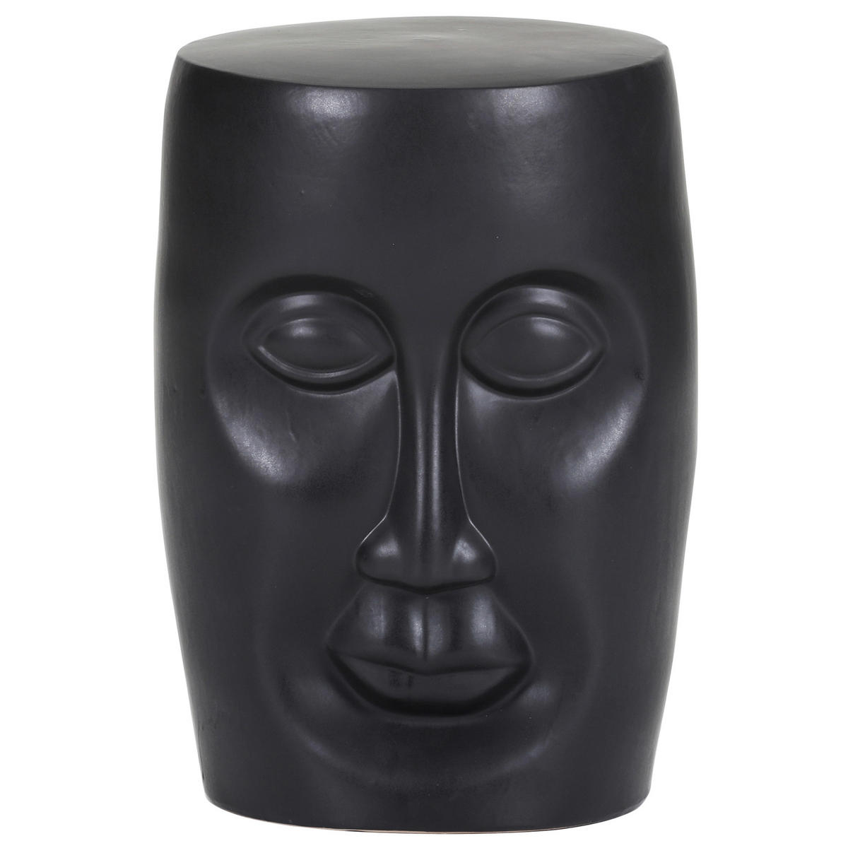 SIDOBORD i keramik 33/33/45 cm  - svart, Design, keramik (33/33/45cm)