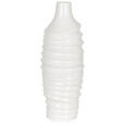 VASE 36,6 cm  - Weiß, Design, Keramik (12,5/36,6/13,5cm) - Ambia Home