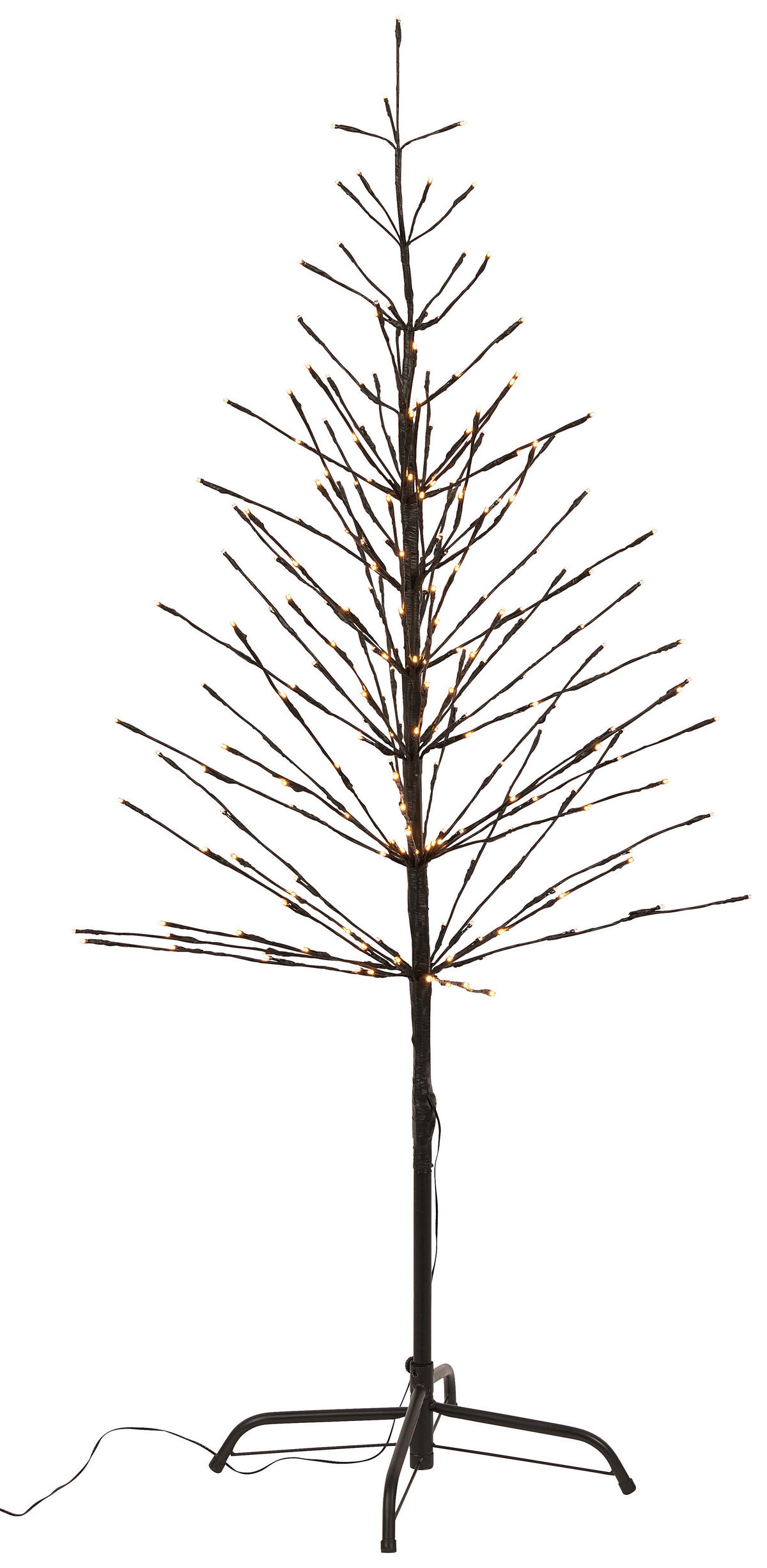 LED-DEKOLEUCHTE  - Schwarz, Basics, Kunststoff/Metall (50/150cm) - X-Mas