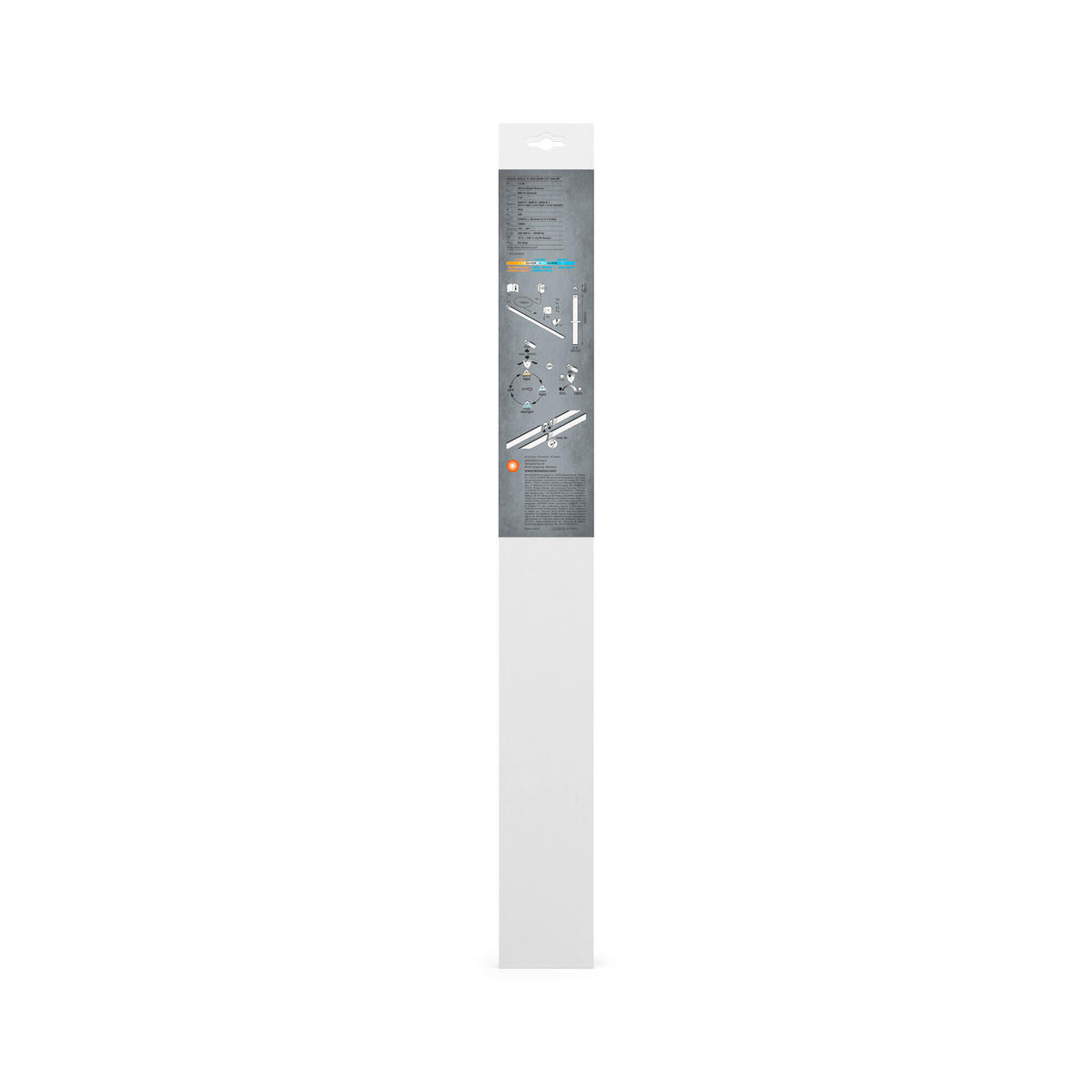 UNTERBAULEUCHTE - Weiß, Basics, Metall (55/3,6/1,8cm)