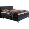 BOXSPRINGBETT 240/220 cm  in Schwarz  - Schwarz, Konventionell, Textil/Metall (240/220cm) - Esposa