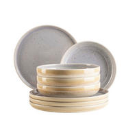 TAFELSERVICE Candy 8-teilig  - Flieder, Basics, Keramik - Mäser