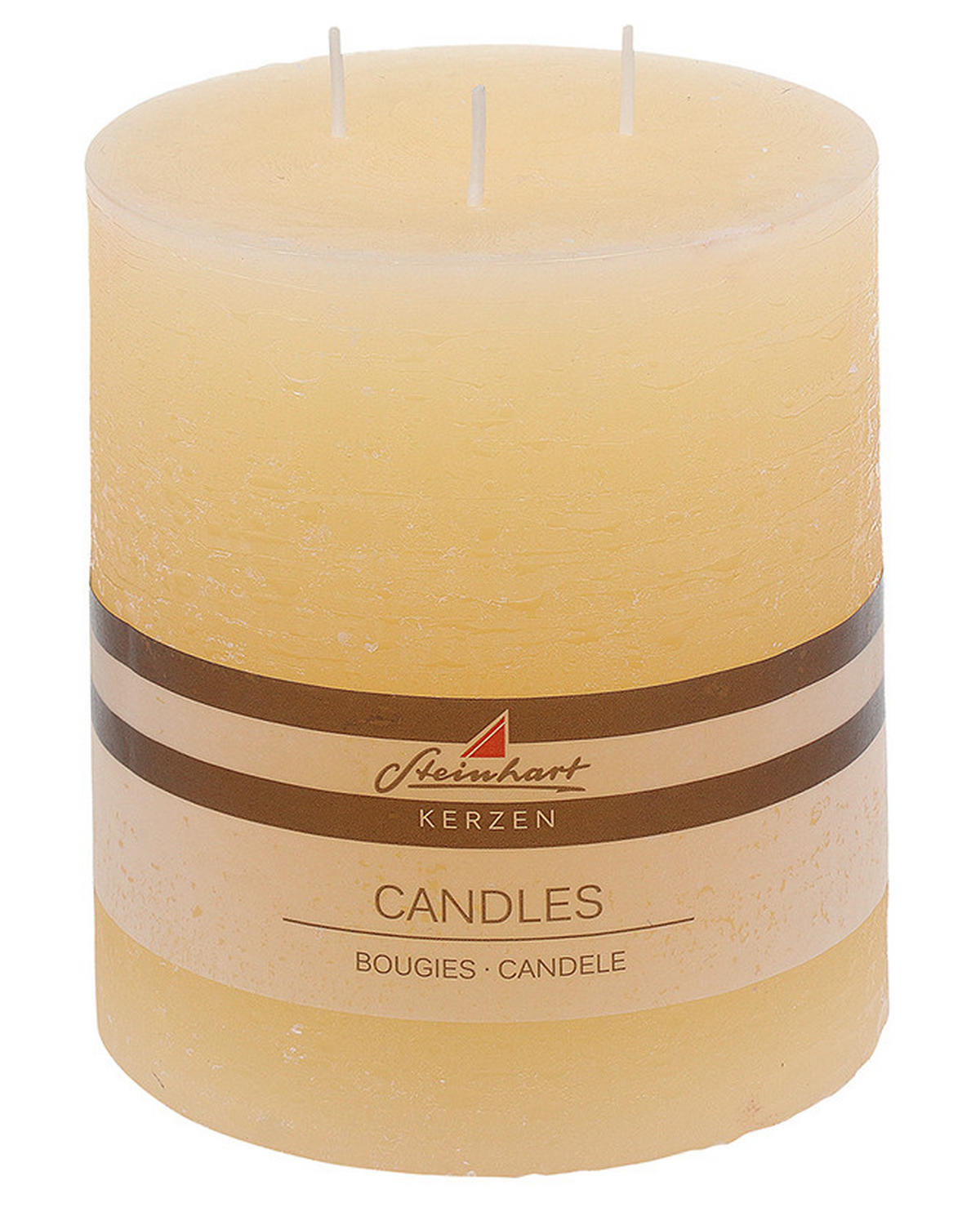 DREIDOCHTKERZE 12/14 cm  - Creme, Basics (12/14cm) - Steinhart