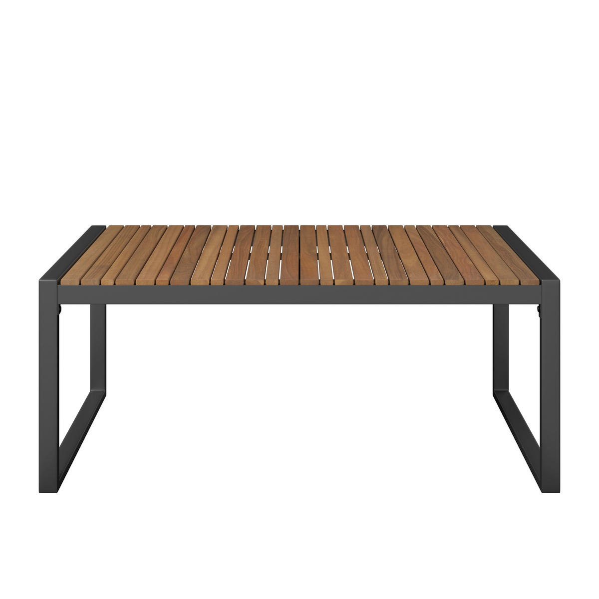 LOUNGETISCH  - Grau, MODERN, Holz/Metall (110/45/62cm) - Ambia Garden
