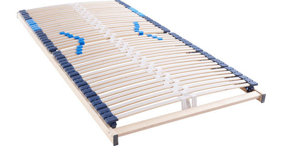 LATTENROST 80/200 cm Birke ,Schichtholz - Birkefarben/Weiß, Basics, Holz (80/200cm) - Hom`in