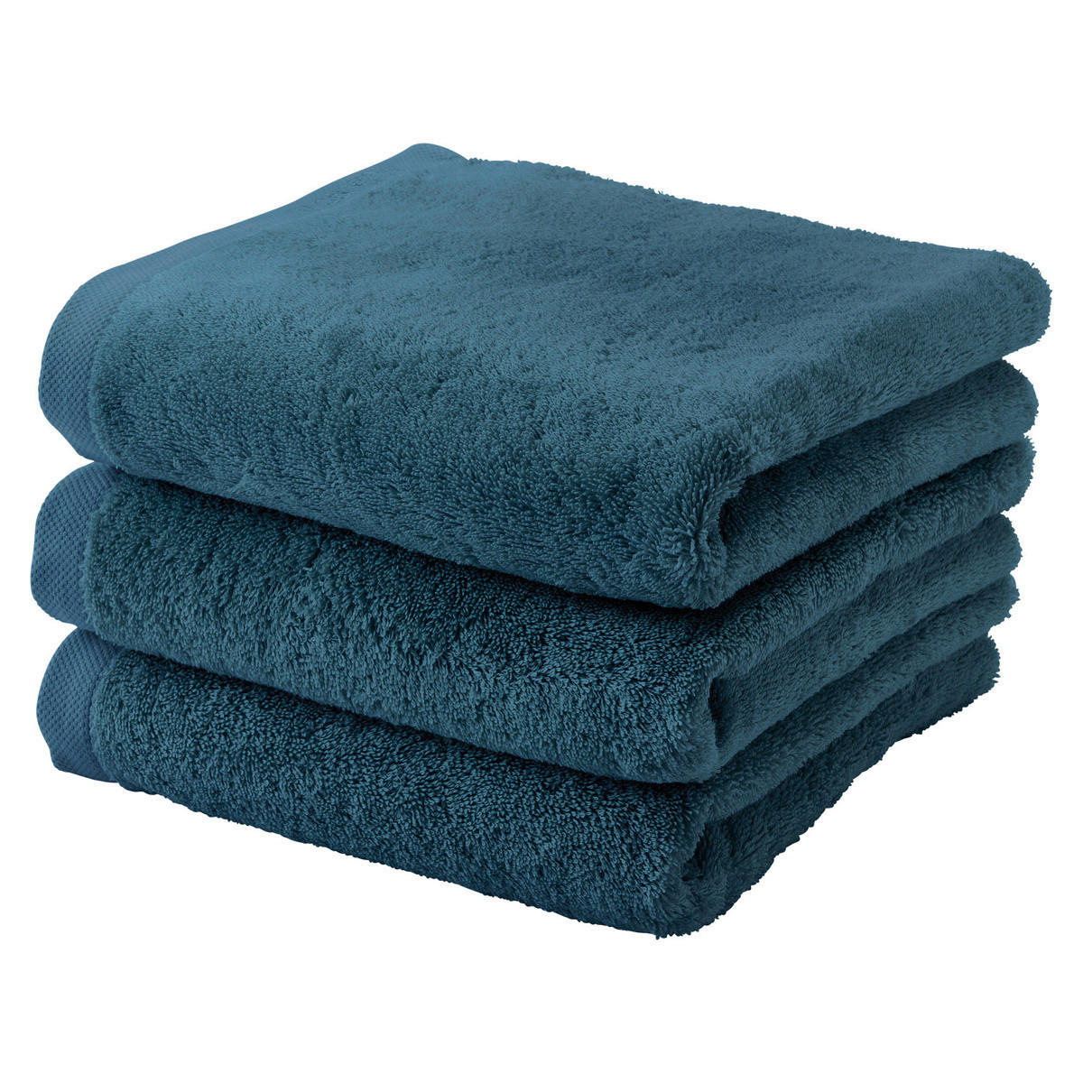 HANDTUCH London Blau  - Blau, Basics, Textil (55/100cm) - Aquanova