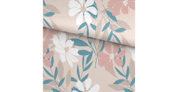 BETTWÄSCHE Mikrofaser 140/200 cm  - Blau/Rosa, Textil (140/200cm) - Boxxx