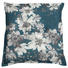 GARTENHOCKERAUFLAGE Blume - Petrol/Weiß, Basics, Textil (50/6/50cm) GARTENHOCKERAUFLAGE Blume - Petrol/Weiß, Basics, Textil (50/6/50cm)