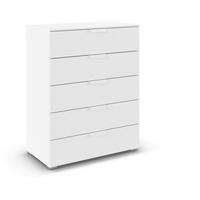 KOMMODE  in 80/100/43 cm  - Weiß, Design, Holzwerkstoff/Metall (80/100/43cm) - Carryhome