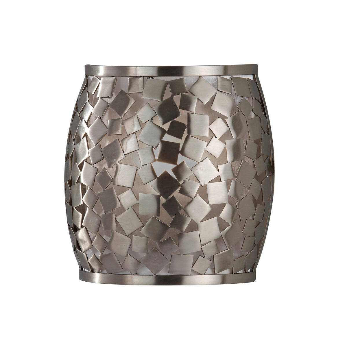 VÄGGLAMPA Elstead Zara 20.3/20.3/10.2 cm   - stålfärgad, Design, metall (20.3/20.3/10.2cm) - Elstead Lighting