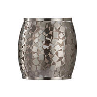 WANDLEUCHTE - Edelstahlfarben, Design, Metall (20.3/20.3/10.2cm) - Elstead Lighting
